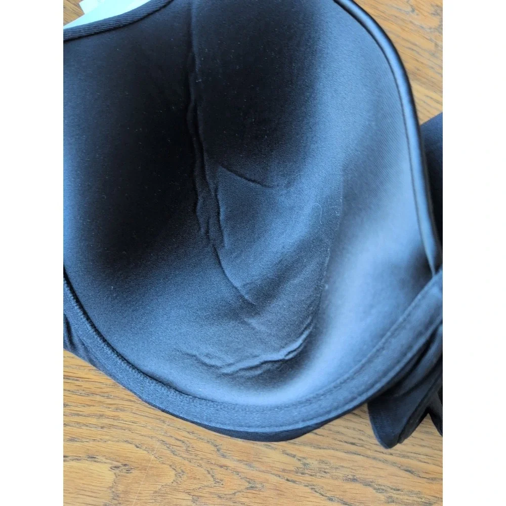 Bali Soft Comfort T Shirt Bra Underwire‎ B202 Black 40DD NWT